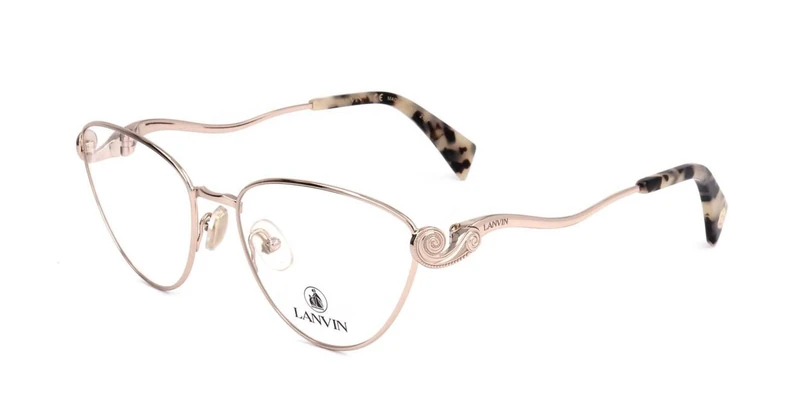 Lanvin LNV2110 Sunglasses, 708 Rose Gold, 54