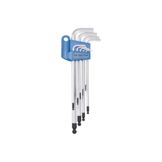 Ball Point Extra Long Allen Wrench Set 1.5-10 mm - 9 Pieces - Image 1