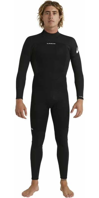 Quiksilver Back Zip Wetsuit PROLOGUE 3/2 BZ FLT Men Black MT