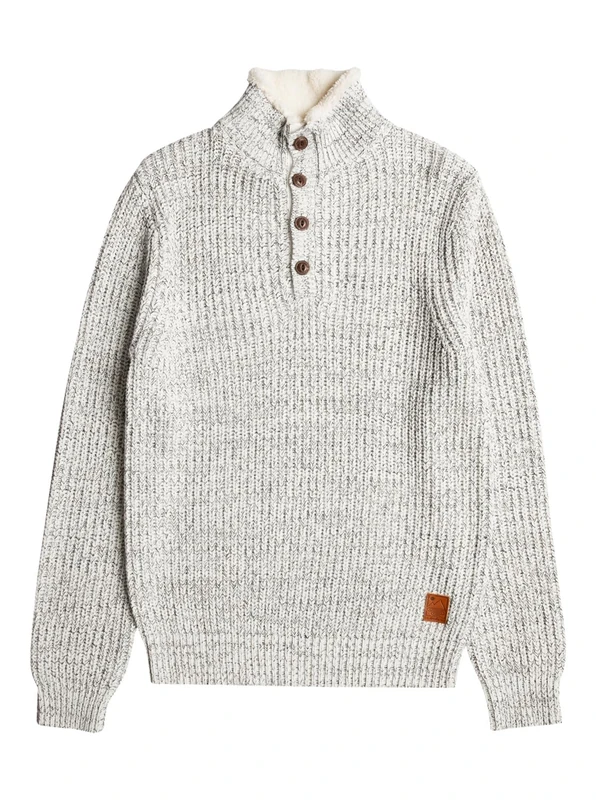Quiksilver Cardigan BOULEVARD DES PLAGES UPD Men Grey M