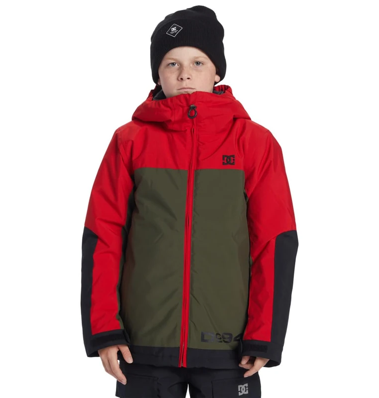 Dcshoes Snow jacket DEFIANT YOUTH JACKET Youth Red 10/S