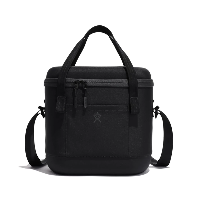 Hydro Flask - Carry Out Soft Cooler 12 L (12.7 qt) - Insulated Soft Cooler with Wide Opening and Lightweight Design - Up to 24 Hours Cold - Recycled Polyester - Black