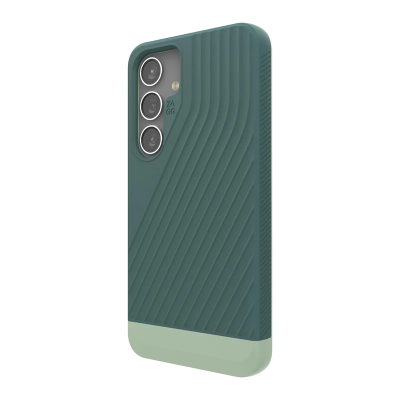 ZAGG Denali Graphene-Reinforced Case for Samsung Galaxy S24 [6.2-Inch], Dual Layer Design, Shockproof, Ultra Protective Phone Back Cover (Evergreen)