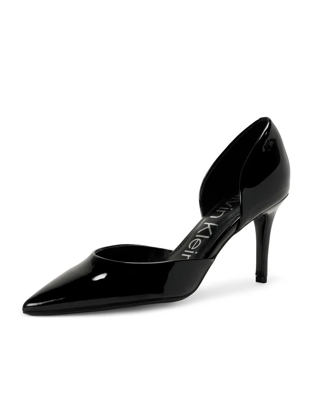 Calvin Klein Women's Gloria Pump, Black Patent 002, 9 UK