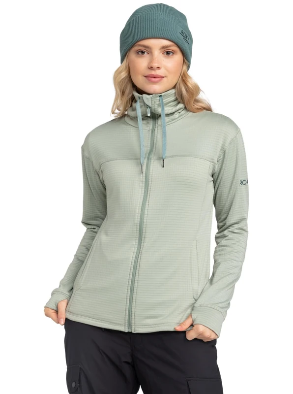 Roxy Top VERTERE FULL ZIP Women Green S