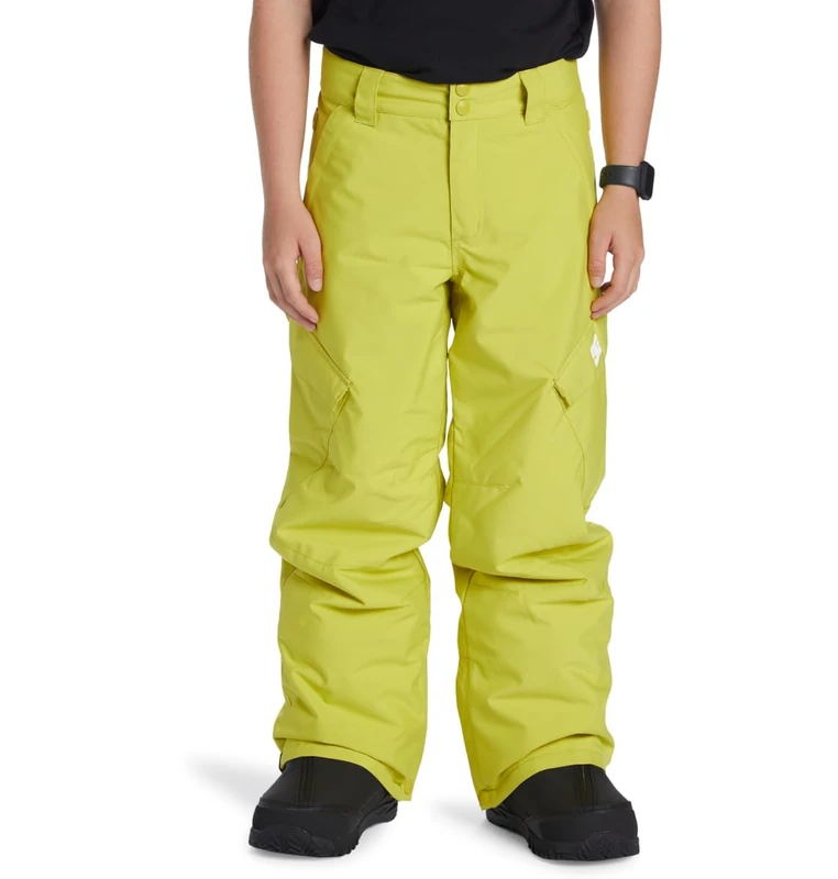 Dcshoes Technical Snow Pants BANSHEE YOUTH PANT Boys 8-16 Green 12/M