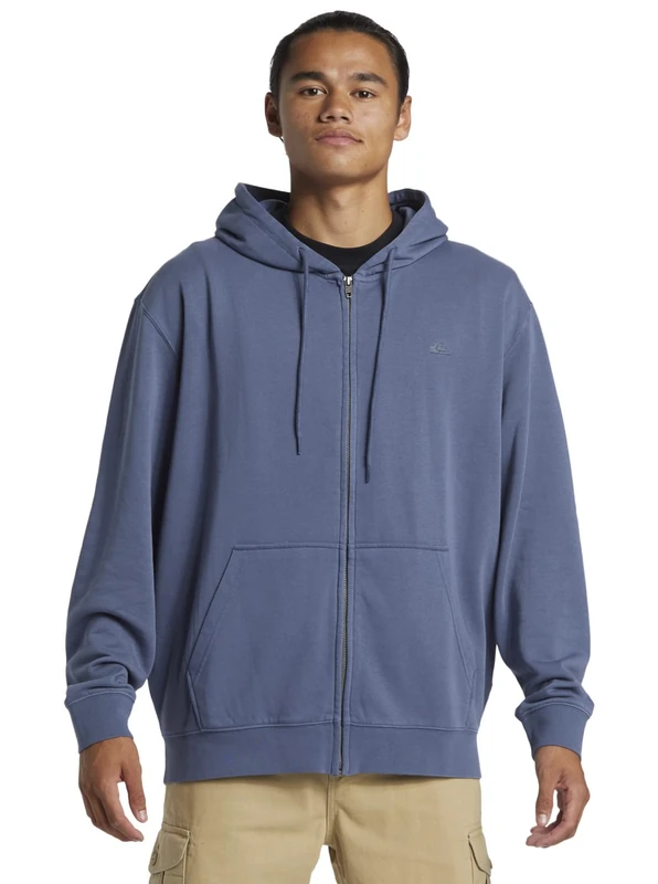 Quiksilver Zip-Up Hoodie SALT WATER ZIP HOODIE Men Blue M