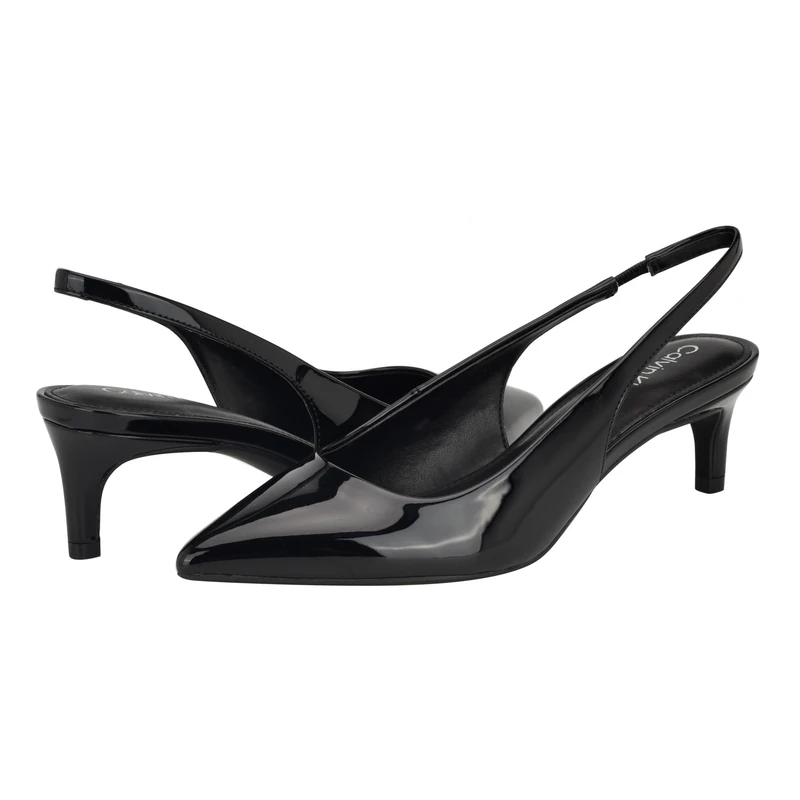 Calvin Klein Women's Dainty Pump, Black 001, 7 UK