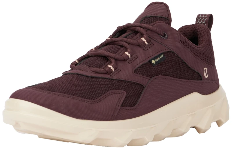 ECCO Women's Mx Low Tie Trainers, FIG, 4.5 UK