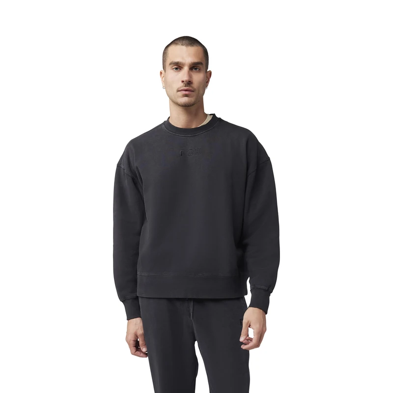 Fox Racing - WORedMARK Oversized Fleece Crew, Fleece, Black, M