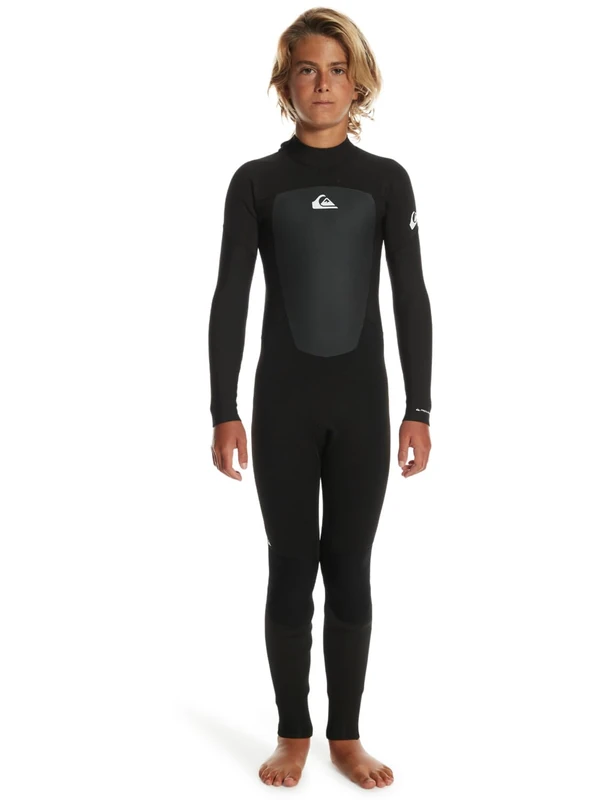Quiksilver Back Zip Wetsuit 3/2 PROLOGUE BOYS BZ FLT Boys Black 10