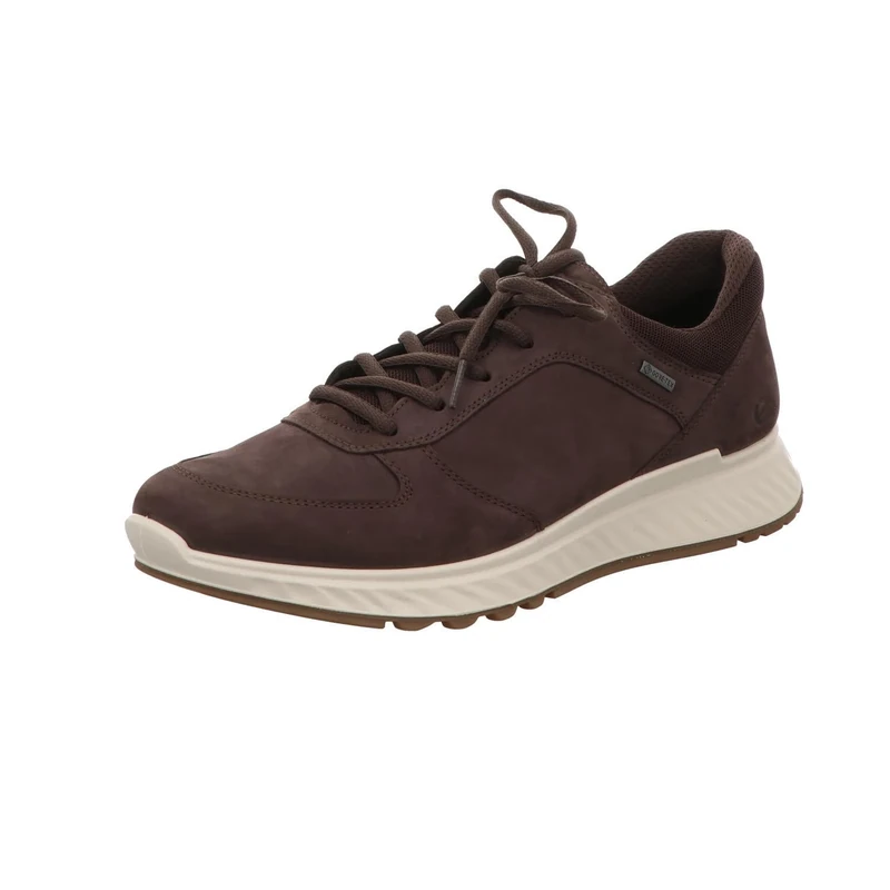 ECCO Mens Exostride Low GTX Lightweight Trainers - Mocha - UK 9-9.5