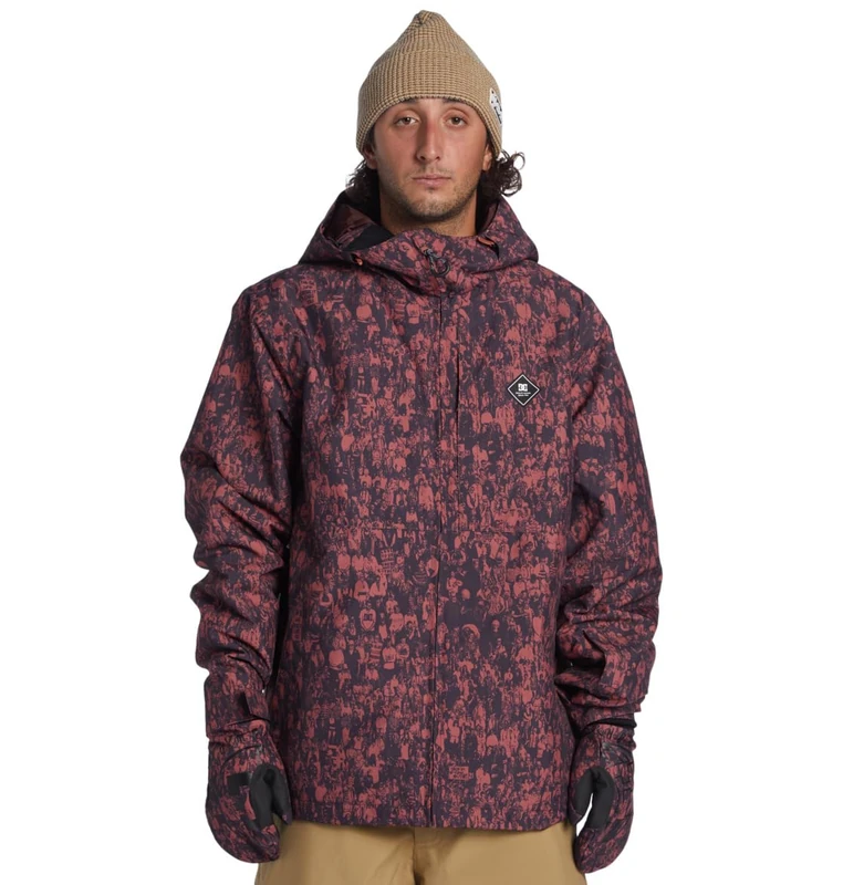 DC Shoes Snow jacket BASIS PRINT JACKET Men Multicolor XXL