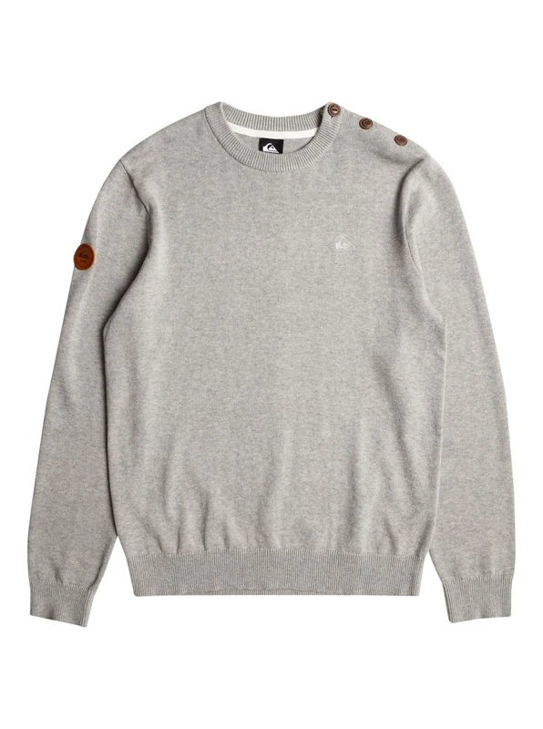 Quiksilver Cardigan MARIN SWEATER Men Grey XS
