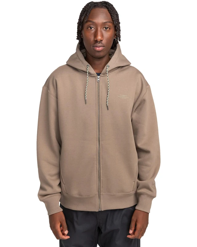 Element Rain Cornell - Zip-Up Hoodie - Men - Beige.