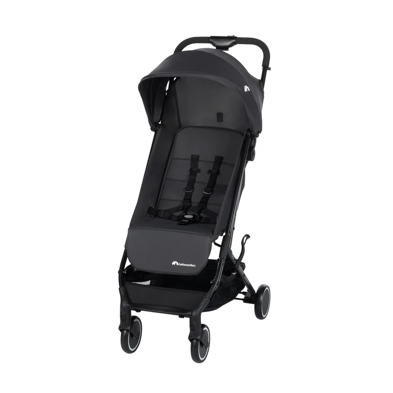 Bebeconfort Soko Ultra Compact Comfortable Lightweight Pushchair from Birth to 3 ½ Years, 0-15 kg, Mineral Graphite