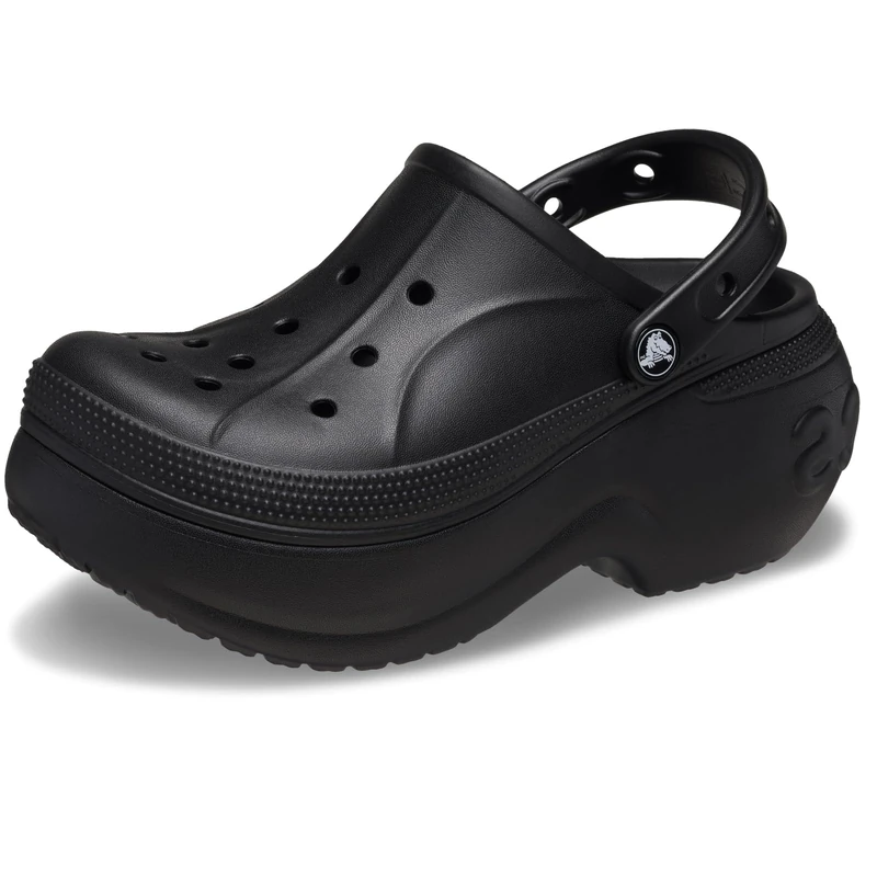 Crocs, Unisex Adult, Bella Clog, Black, 8 UK Men/ 9 UK Women - Image 1