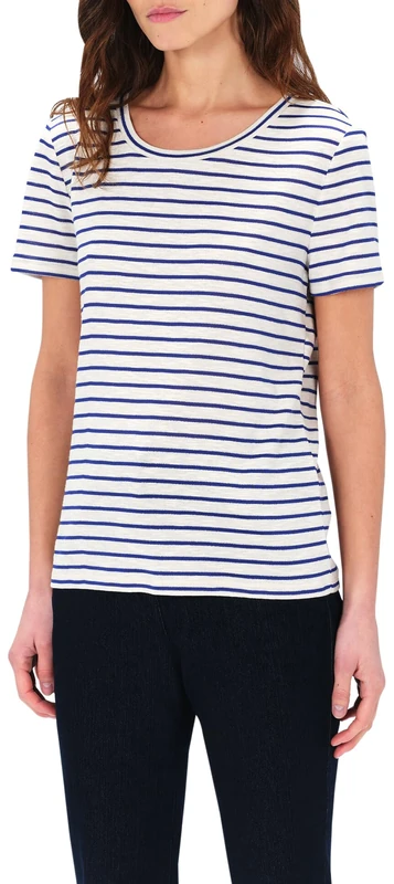 Caroll Sailor T-Shirt Straight Cut, Azure, UK 10-12 - Image 1