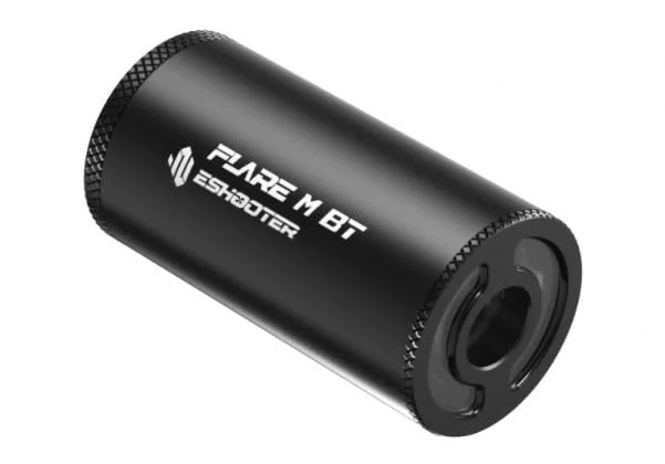 ESHOOTER Flare Tracer Unit (M BT) – Bluetooth Airsoft Tracer Suppressor with RGB Control