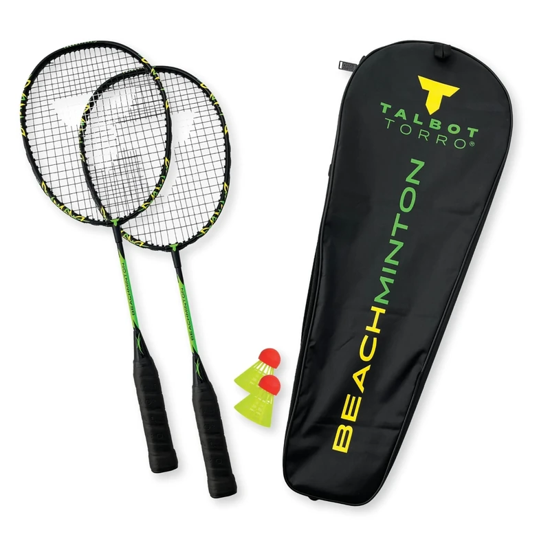 Talbot-Torro® Beachminton Game, 2 Rackets, 2 Balls, 1 Carry Bag