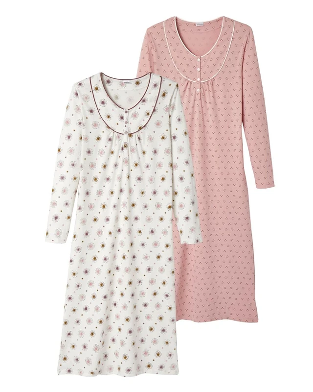 Damart Women's Nightgown, Pink, M