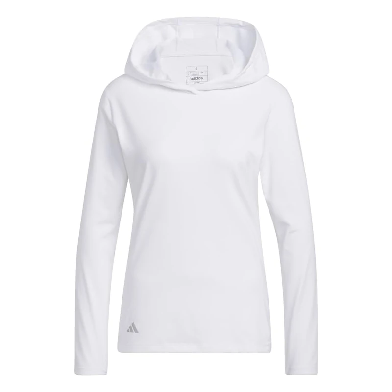 adidas Women's Performance Golf Hoodie, white, XS