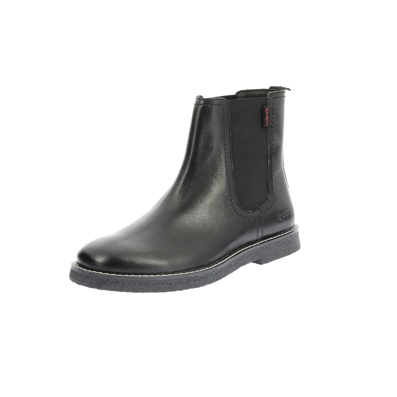 Kickers Mens Kick Lorel Chelsea Boots, Matte Black, 10.5 UK