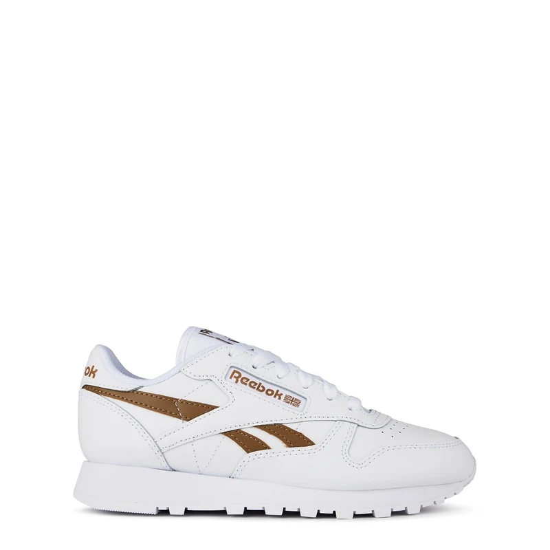 Reebok Classic Leather Chalk/Alabaster/Dynamic Purple Female Running Shoes - Image 1