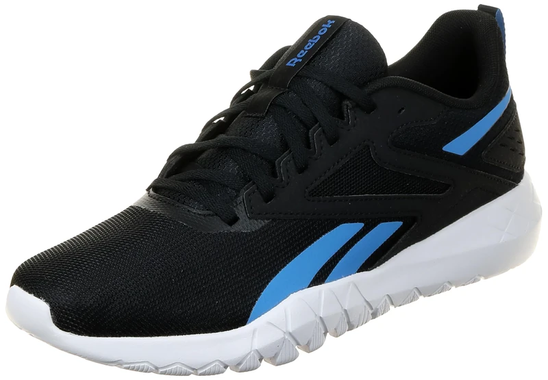 Reebok FLEXAGON Energy TR 4 Black/Kinetic Blue/Footwear White Male Training Shoes - Image 1