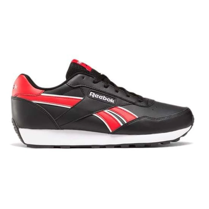 Reebok Rewind Run Black/Vector Red/White Unisex Running Shoes - Image 1