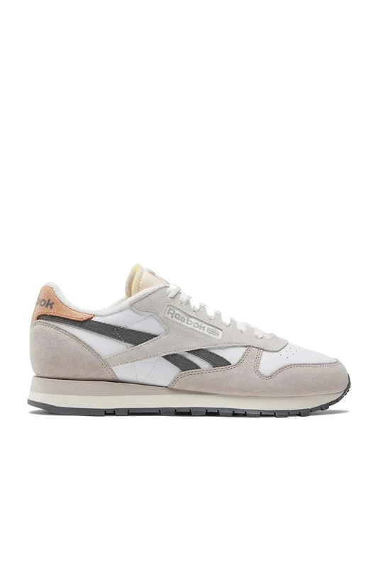 Reebok Classic Leather White/Moonstone/Grey 5 Unisex Running Shoes