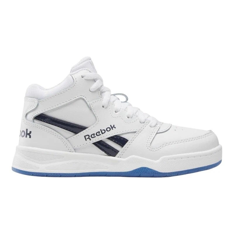 Reebok BB4500 Court White/Navy/ICE Male Basketball Shoes - Image 1