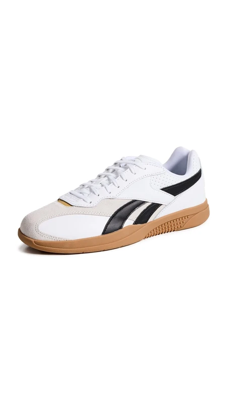 Reebok Hammer Street White/Gold/Gum Unisex Tennis Shoes - Image 1