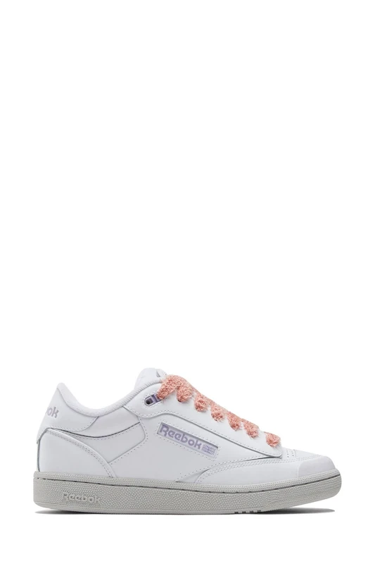 Reebok Club C BULC White/White/DUSKPURPLE Female Tennis Shoes - Image 1