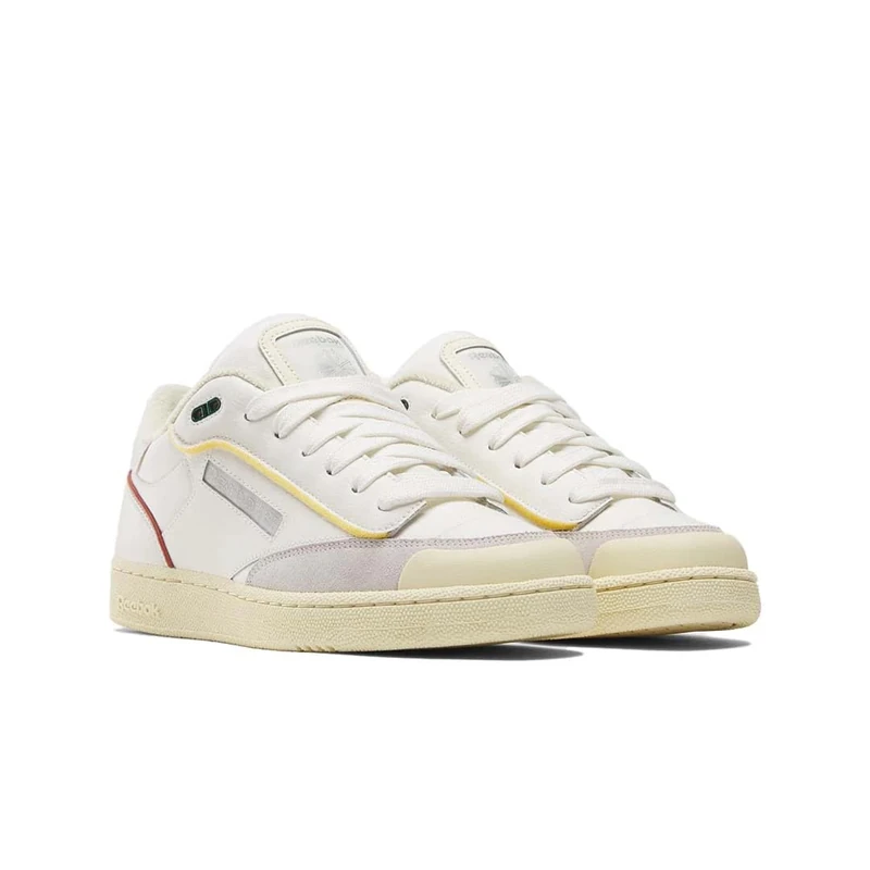 Reebok Club C BULC Chalk/Chalk/WEATHEREDWHITE Unisex Tennis Shoes