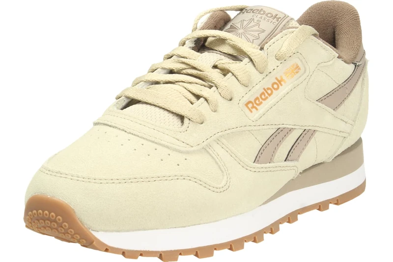 Reebok Classic Leather Classic Beige/Classic Beige/ASH Unisex Running Shoes
