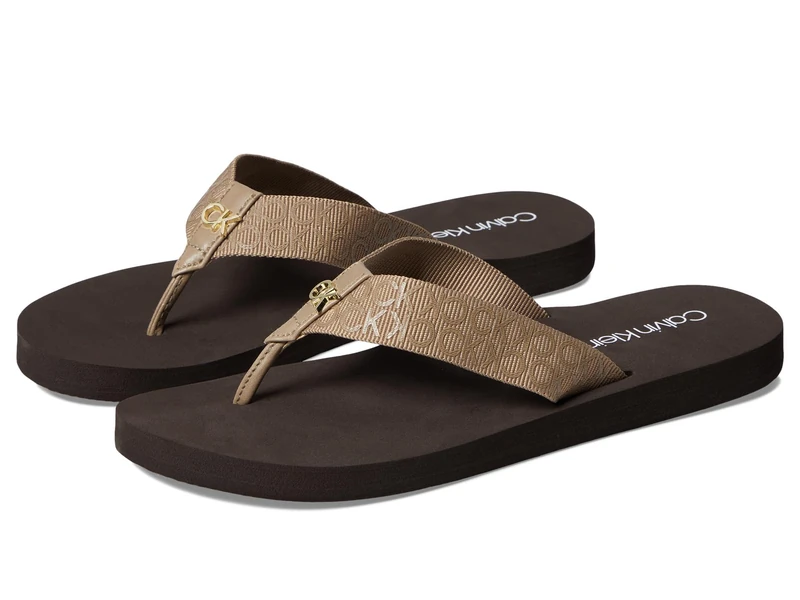 Calvin Klein womens Caluha, Taupe Multo 240, 2 UK - Image 1
