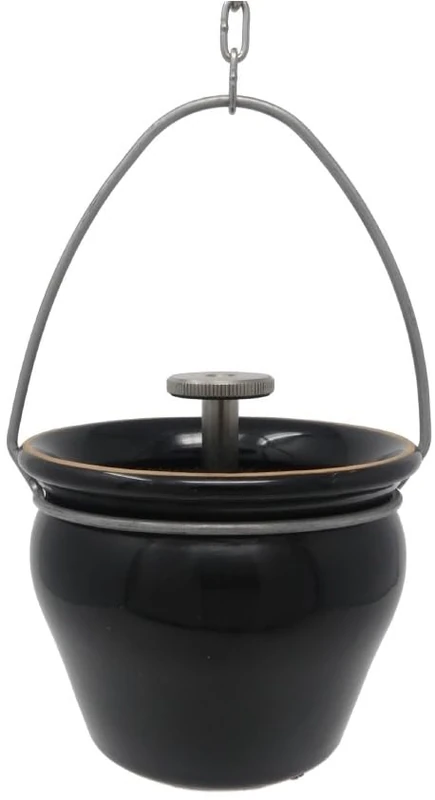 Eliga Aroma/Infusion Pot for Sauna with Drip Valve Black - Image 1