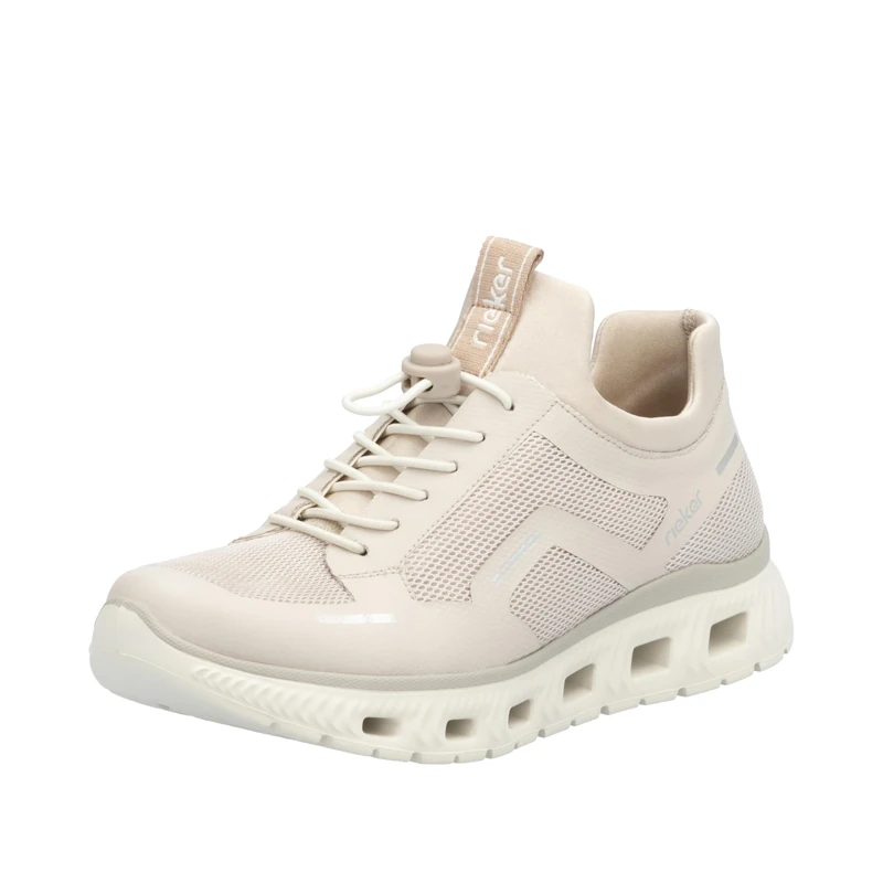 Rieker Women's M6064 Trainers, Beige, 4 UK