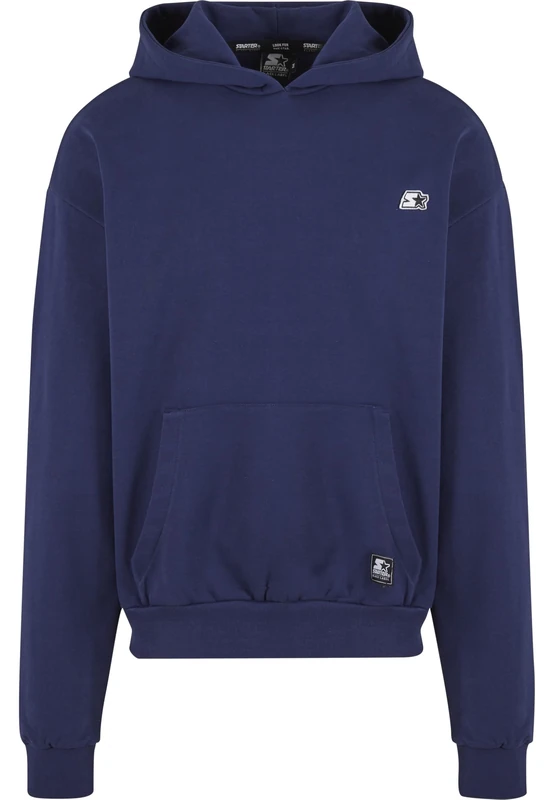 Starter Black Label Men's Starter Essential Oversize Hoodie, dark blue, S