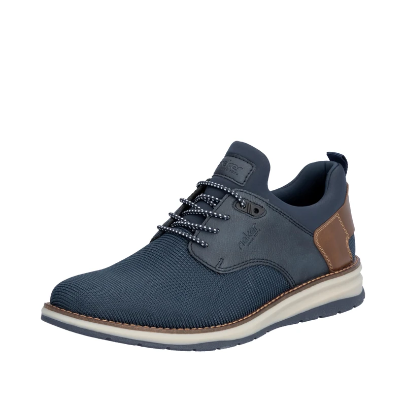 Rieker Adult Master-Artikel HWK Men's Low Shoes Blue, Blue, 11 UK