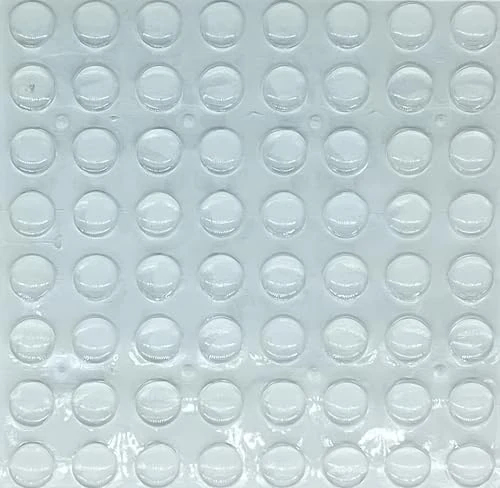 SIMALA Rubber Feet Bumper Pads, Clear Round Rubber Buffers 10mm x 3mm