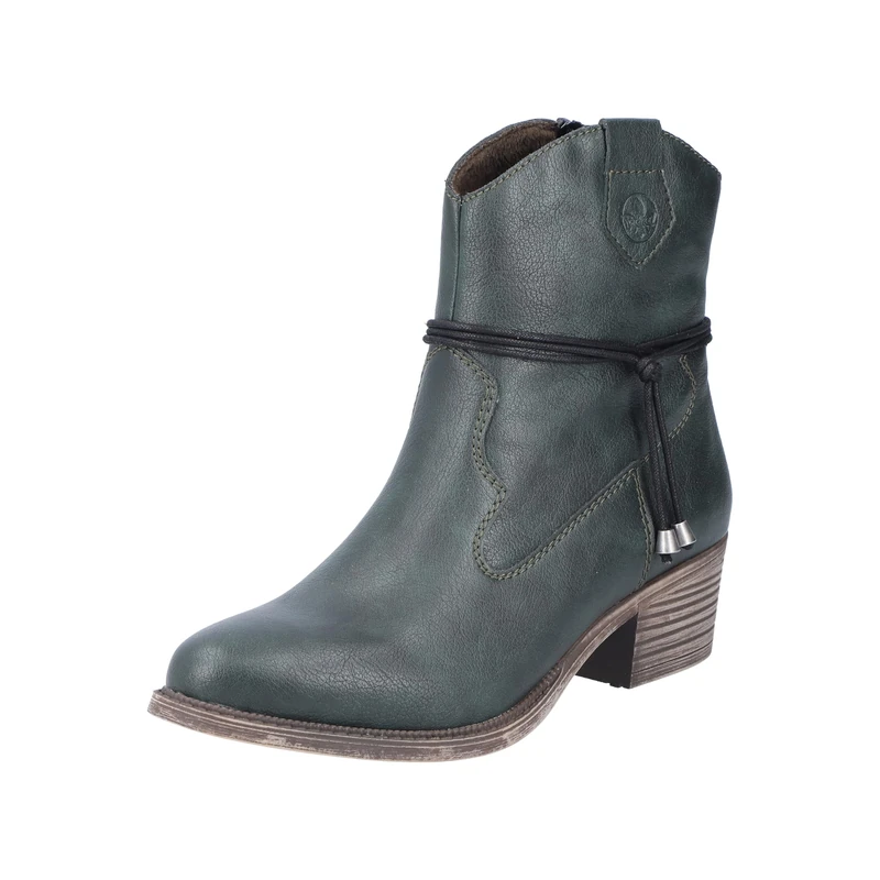 Rieker Women's Classic Ankle Boots 73158, Women's Ankle Boots, Green 54, 7.5 UK