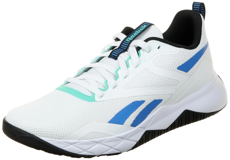 Reebok NFX Trainer Footwear White/Kinetic Blue/Black Male Training Shoes