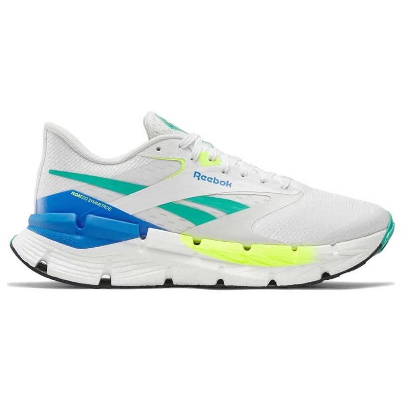 Reebok FLOATZIG SYMMETROS White/UNLEASHEDGREEN/KINEBLUE Male Running Shoes