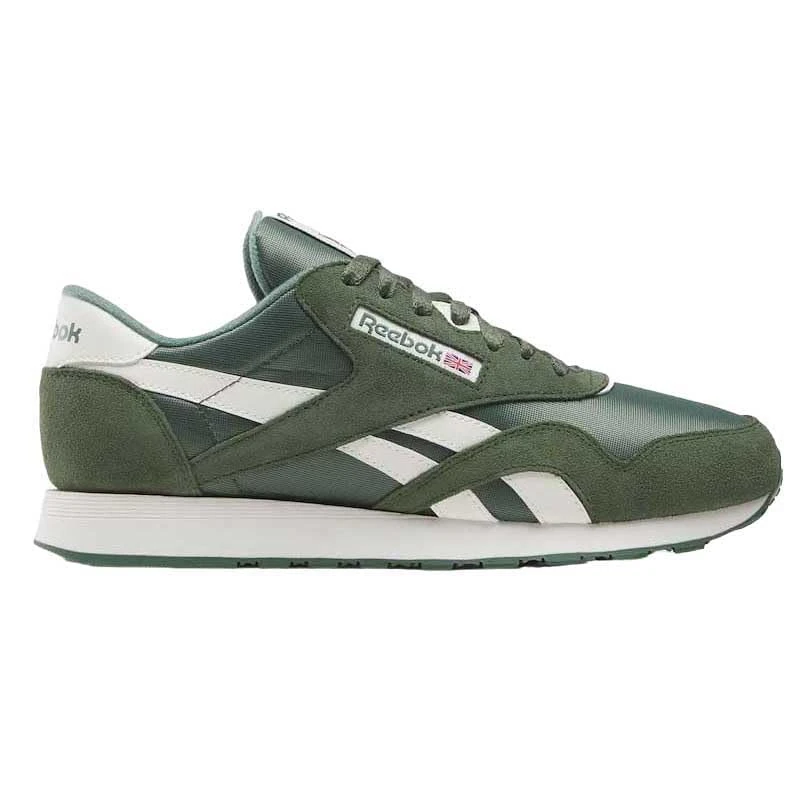 Reebok Classic Nylon Men's Running Shoes - Escape Green