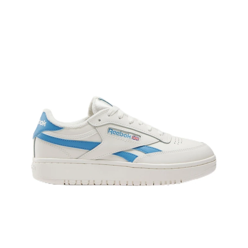 Reebok Club C Double Revenge - Chalk/Essential Blue Tennis Shoes