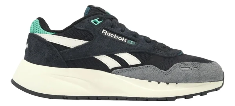 Reebok Classic Leather 2400 Black/ESCAPEBLUE/VINTAGECHALK Unisex Running Shoes
