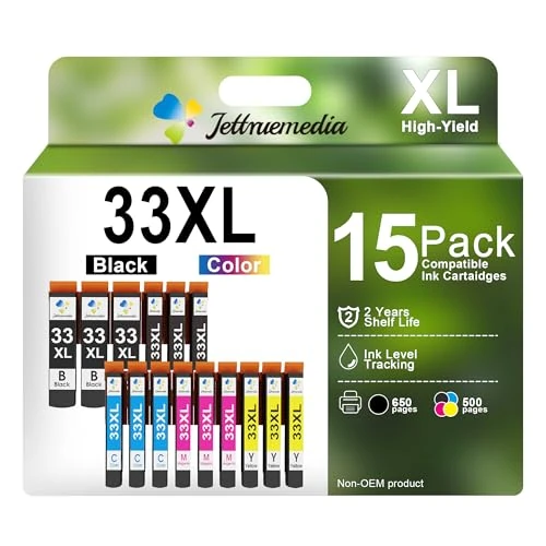 Jettruemedia 33XL Cartridges
