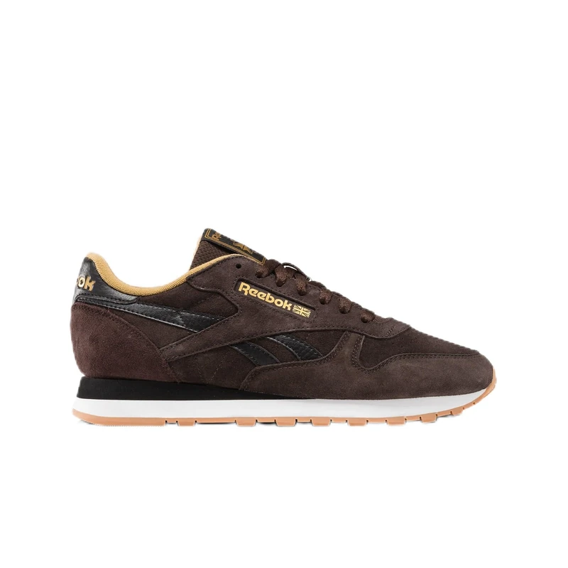 Reebok Classic Leather Dark Matter/Black/Khaki Brown Unisex Running Shoes